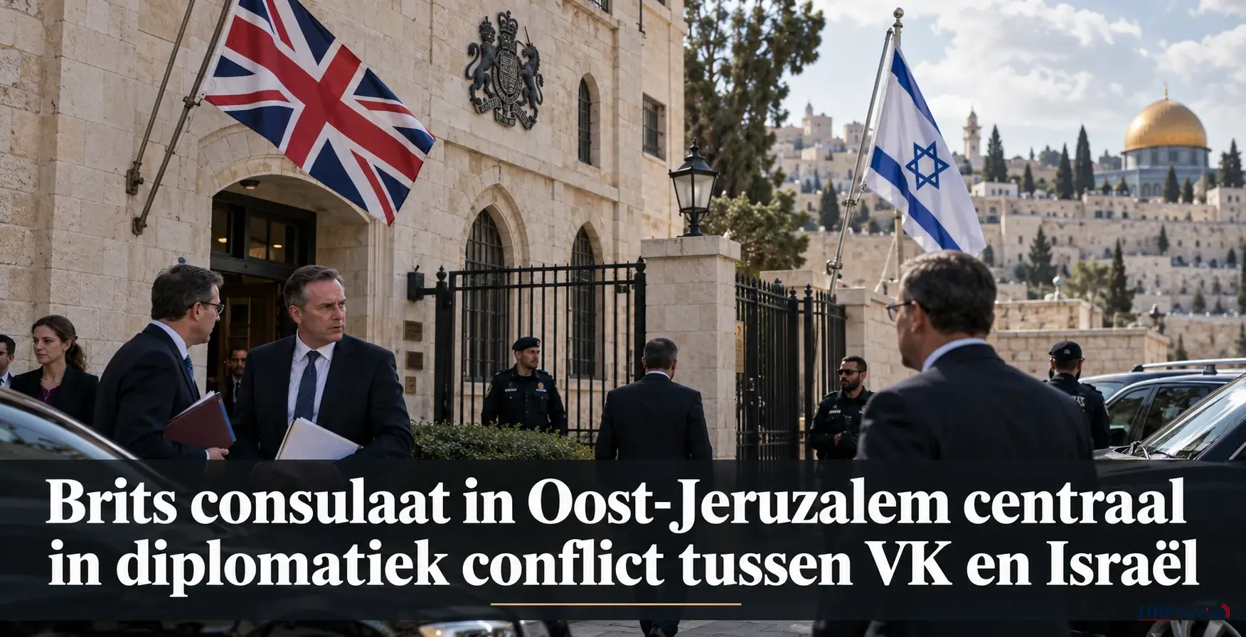 Brits consulaat in Oost-Jeruzalem centraal in diplomatiek conflict tussen VK en Israël